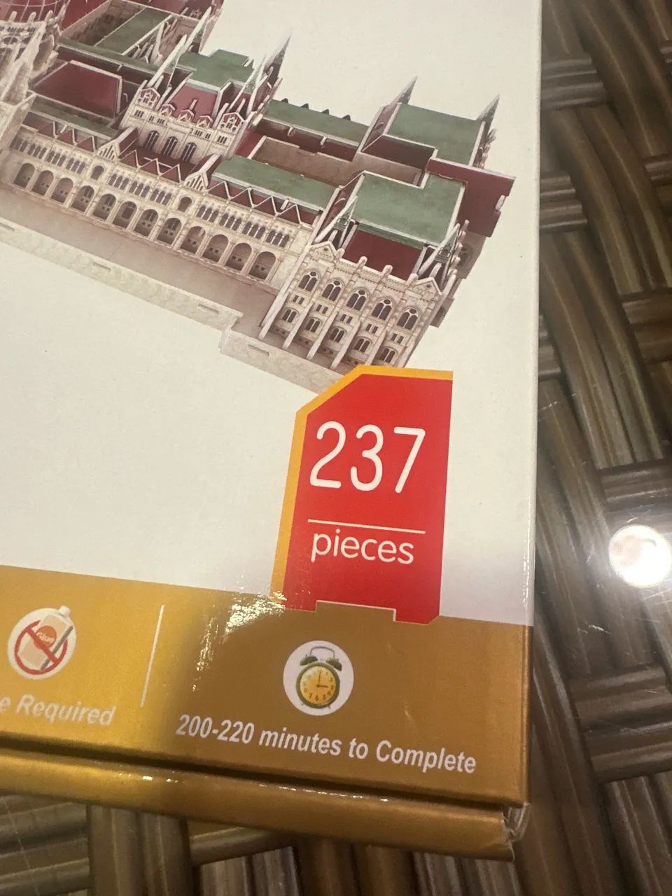 Quebra cabeça 3d Parlamento Húngaro - Foto 3