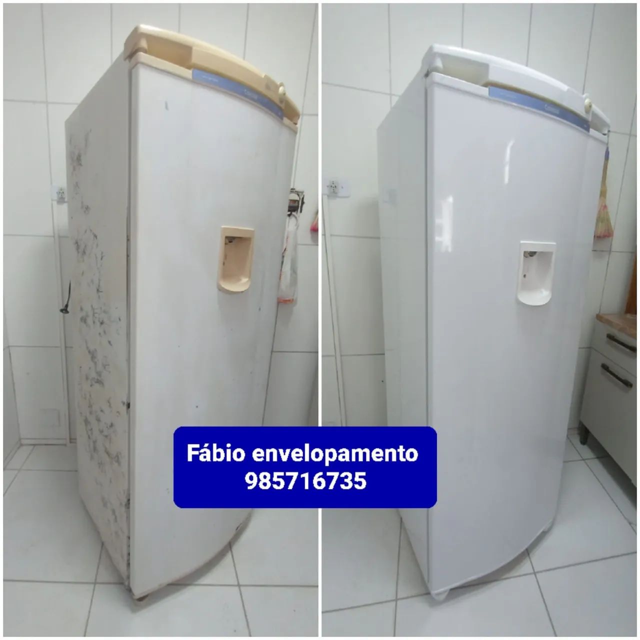 Envelopamento de geladeira convencional e duplex  - Foto 2
