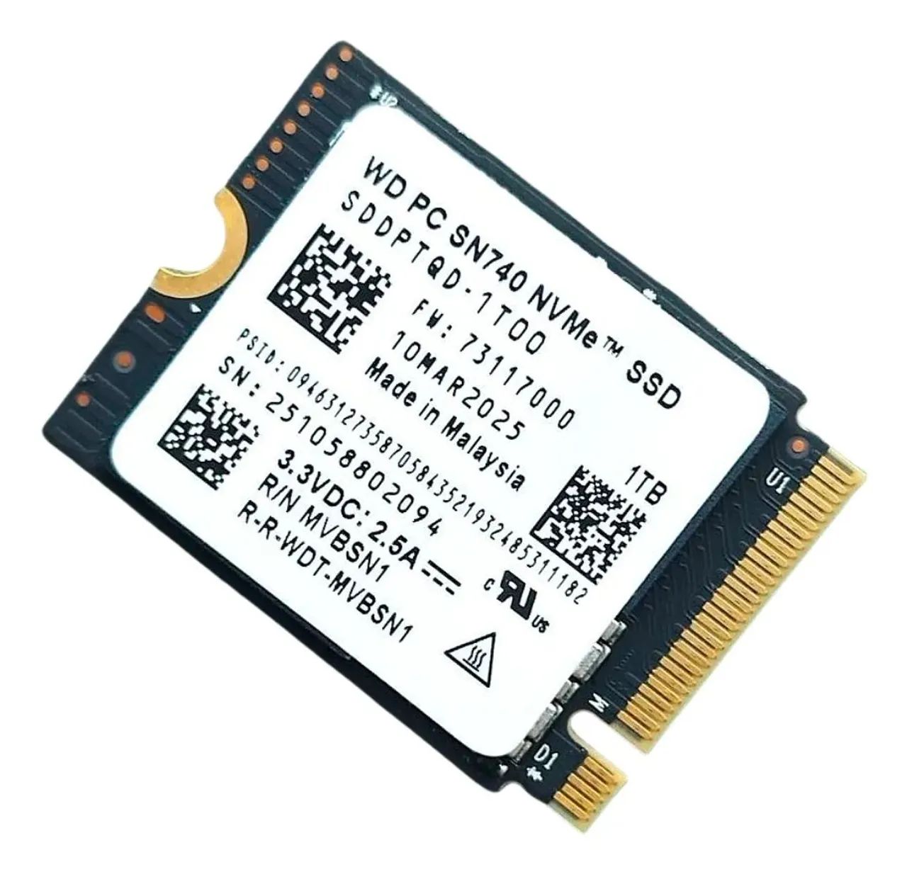 Nvme 2230 1TB WD - Foto 3