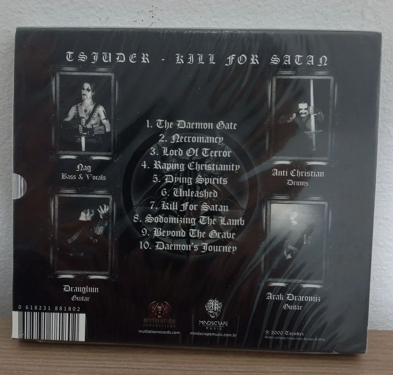 Cd Tsjuder - Kill For Satan - Nacional - Usado - Foto 2