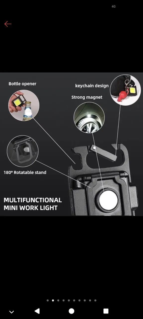 led usb cob - Foto 2