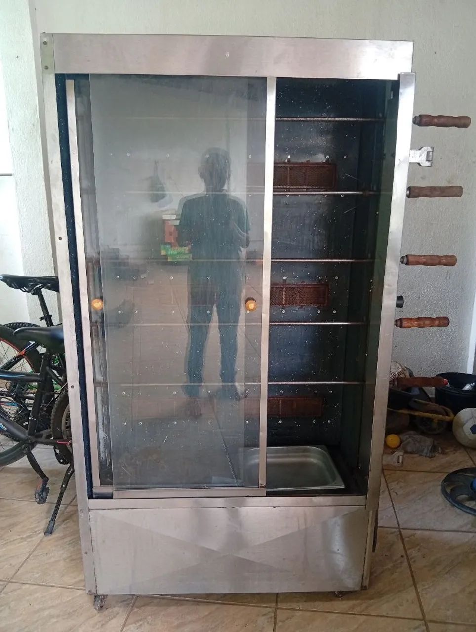 Máquina de frango assado  - Foto 2