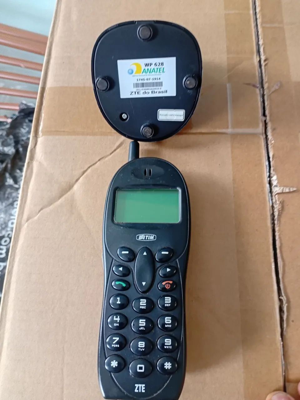 Telefone sem fio ZTE. Tim, com base. Sem carregador  - Foto 2