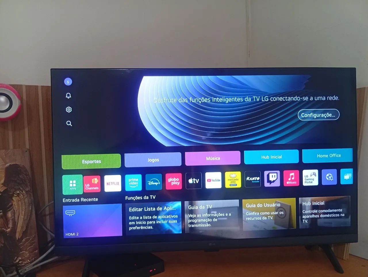 Tv LG 32 polegadas Smart - Foto 2