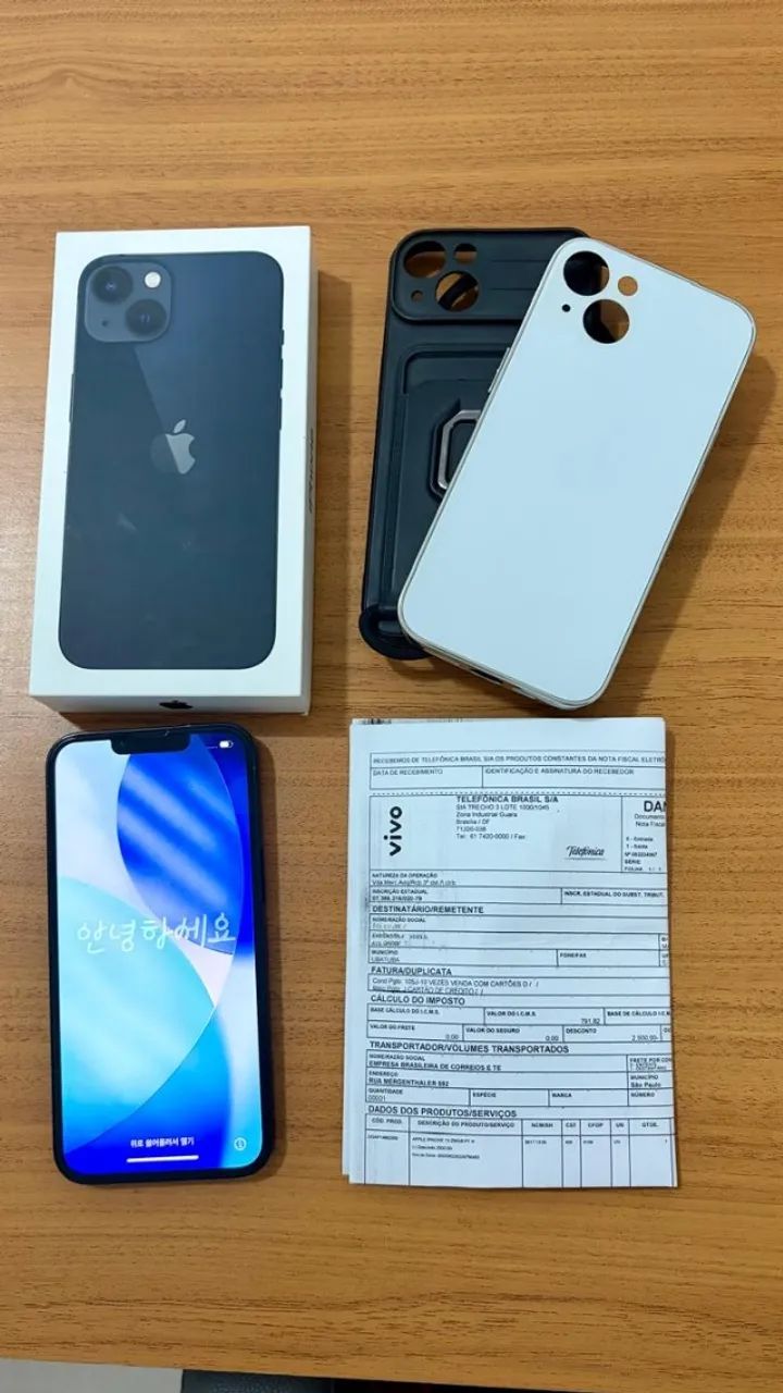 iPhone 13 256GB - bateria 83%