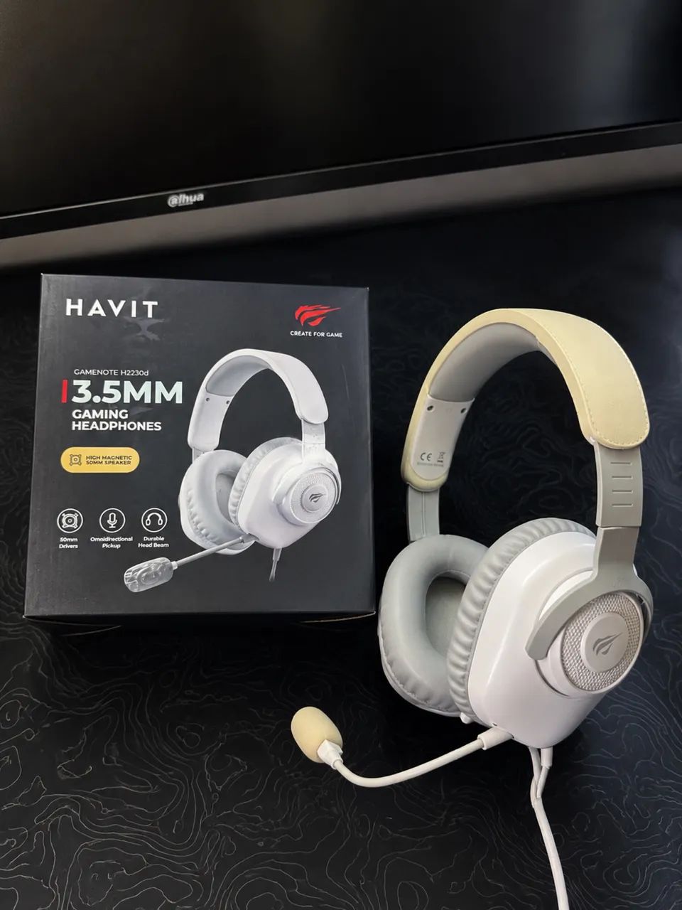 Headset Gamer HAVIT H2230D 50mm 3.5mm com Microfone