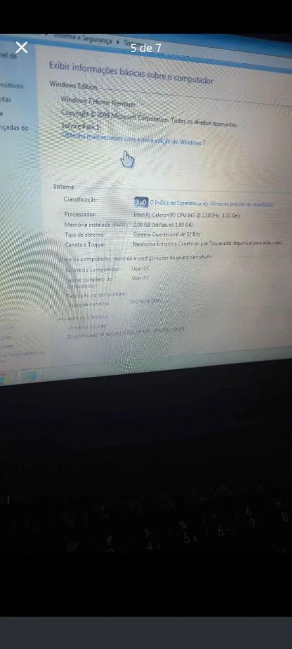 Notebook CCE 2RAM 300Gb HD DUAL CORE - Foto 5