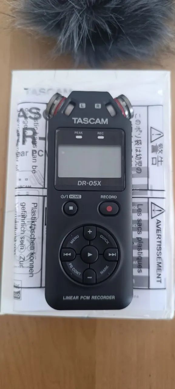 Gravador tascam DR-05X  - Foto 3