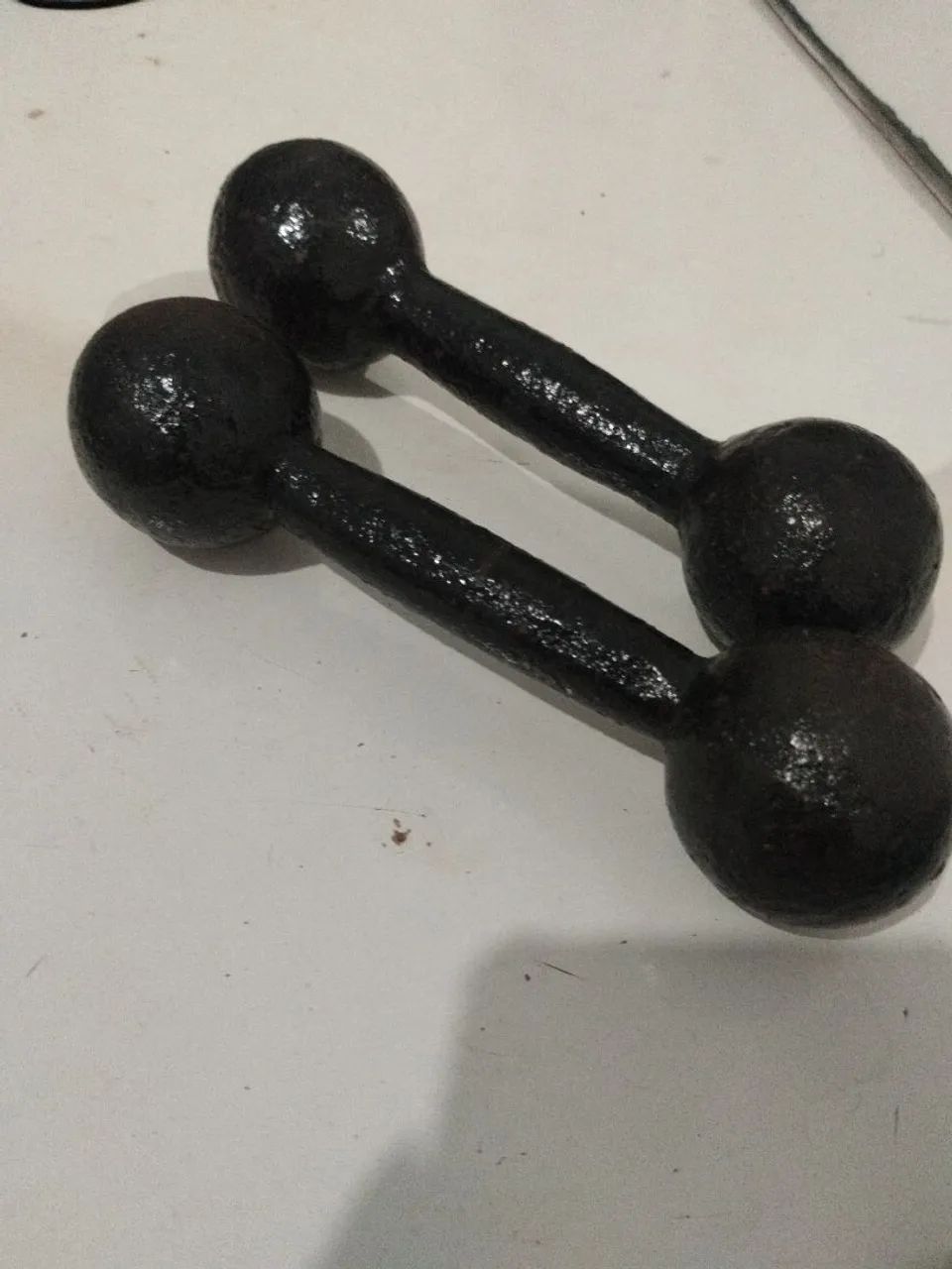 Par de Halteres de 1kg preto - Foto 2