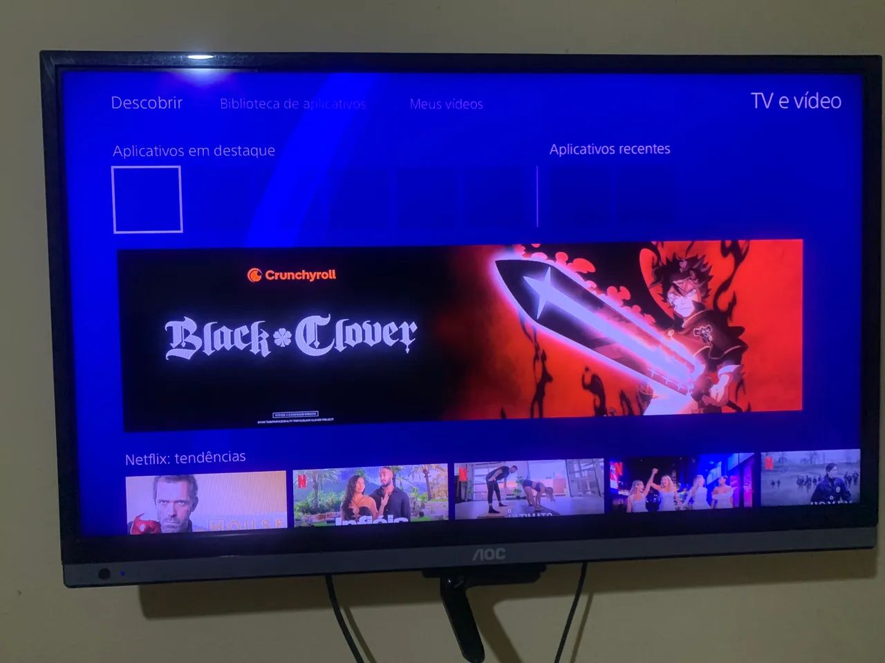 Tv AOC 32 polegadas usada ,