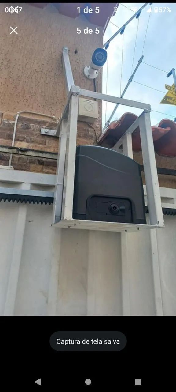 Motor para portão de garagem  - Foto 3