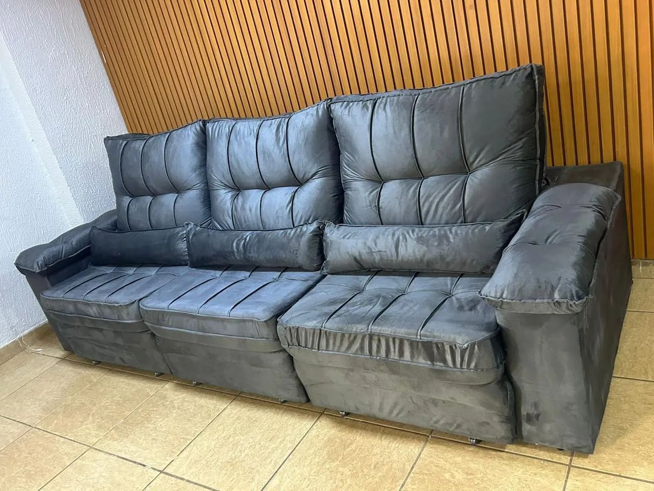 Sofá 3 módulos com 2 metros e 90 - Foto 2