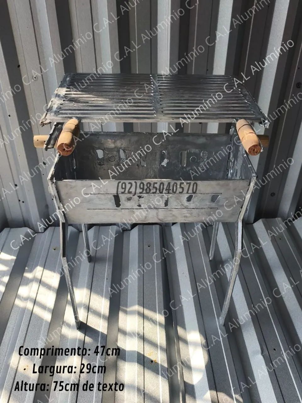 Churrasqueira de aluminio  - Foto 3