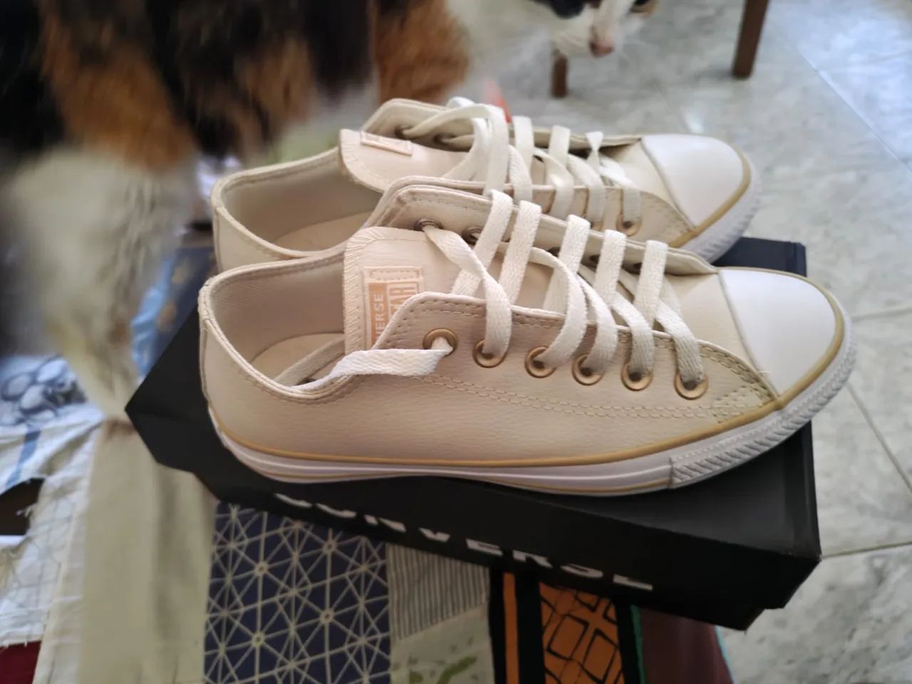 ALL Star de couro - Original - Foto 5