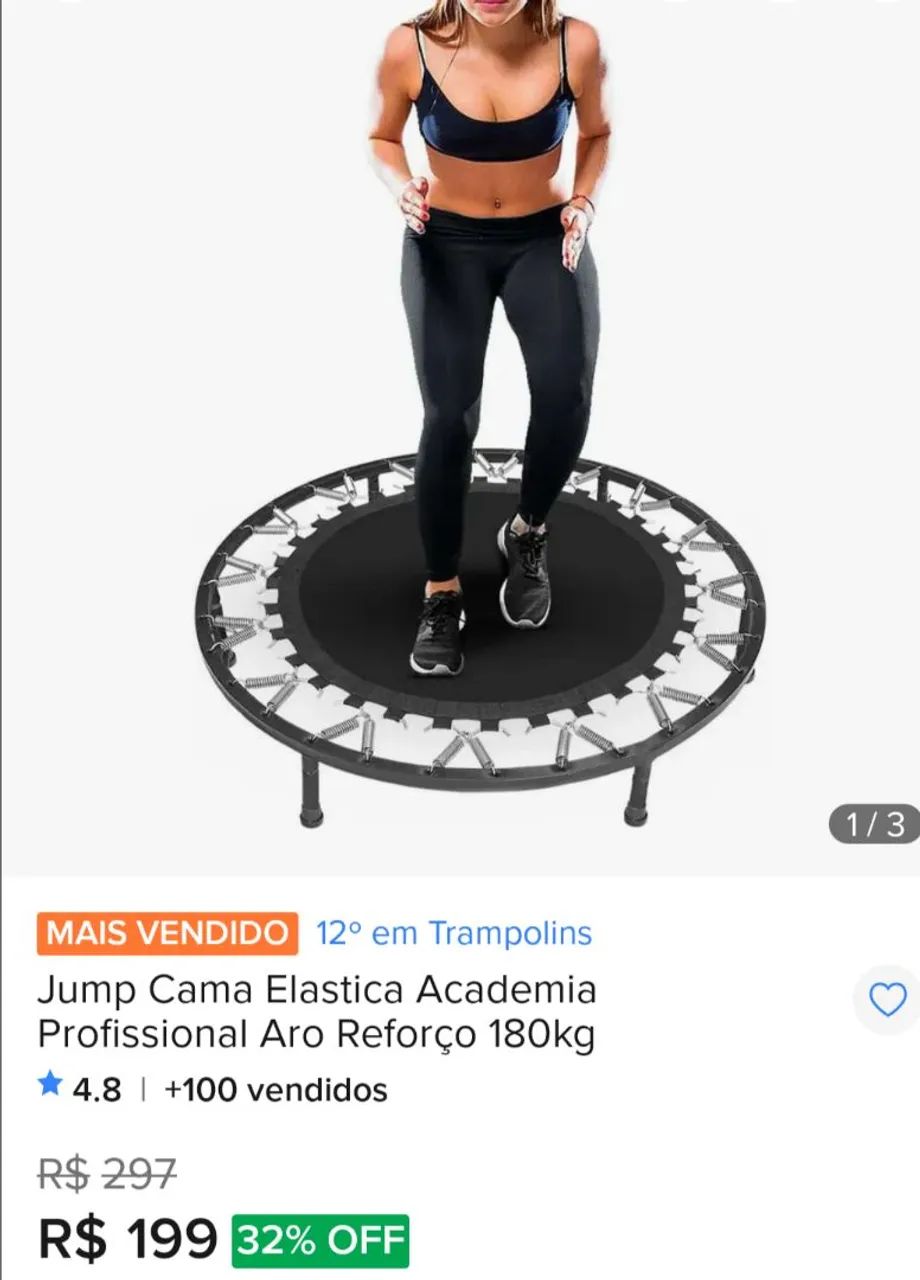 Cama elástica Jump
