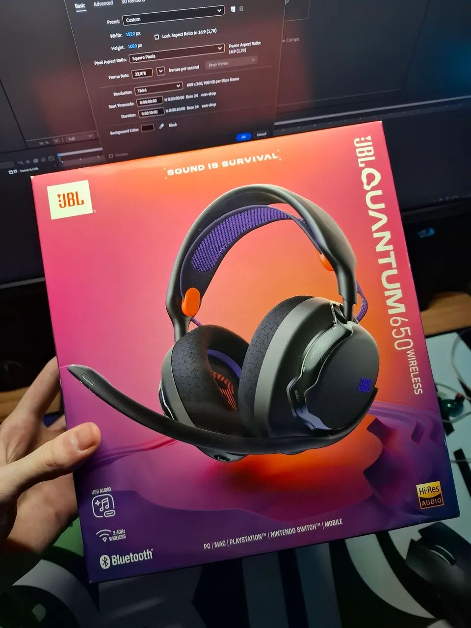Fone de Ouvido JBL Quantum 650