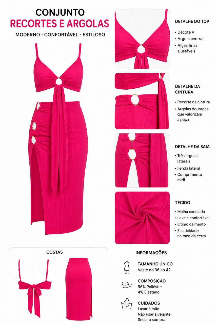Conjunto pink 