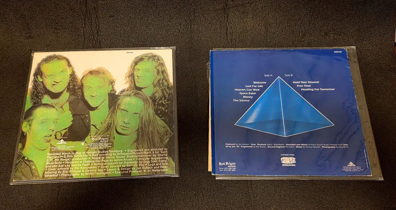 Disco de vinil (LP) Gamma Ray - Heading for Tomorrow  - Foto 3