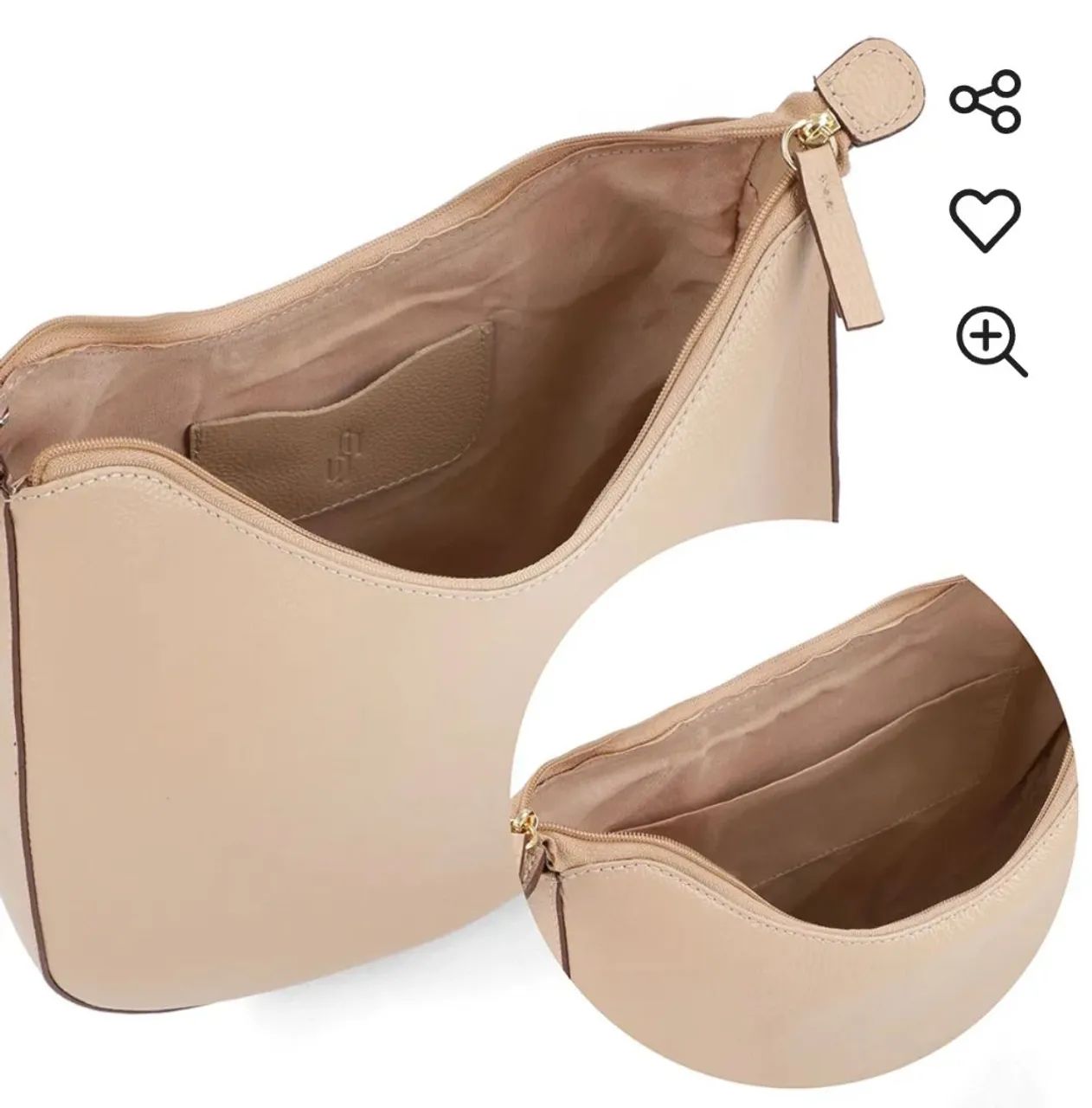 Bolsa Usaflex couro nova - Foto 2