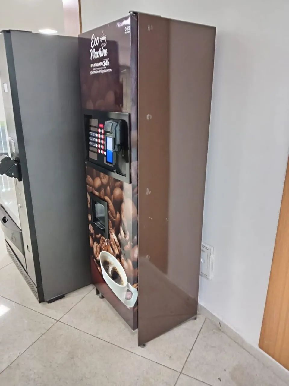 Máquina de café, vending machine, máquina de vendas automática  - Foto 4