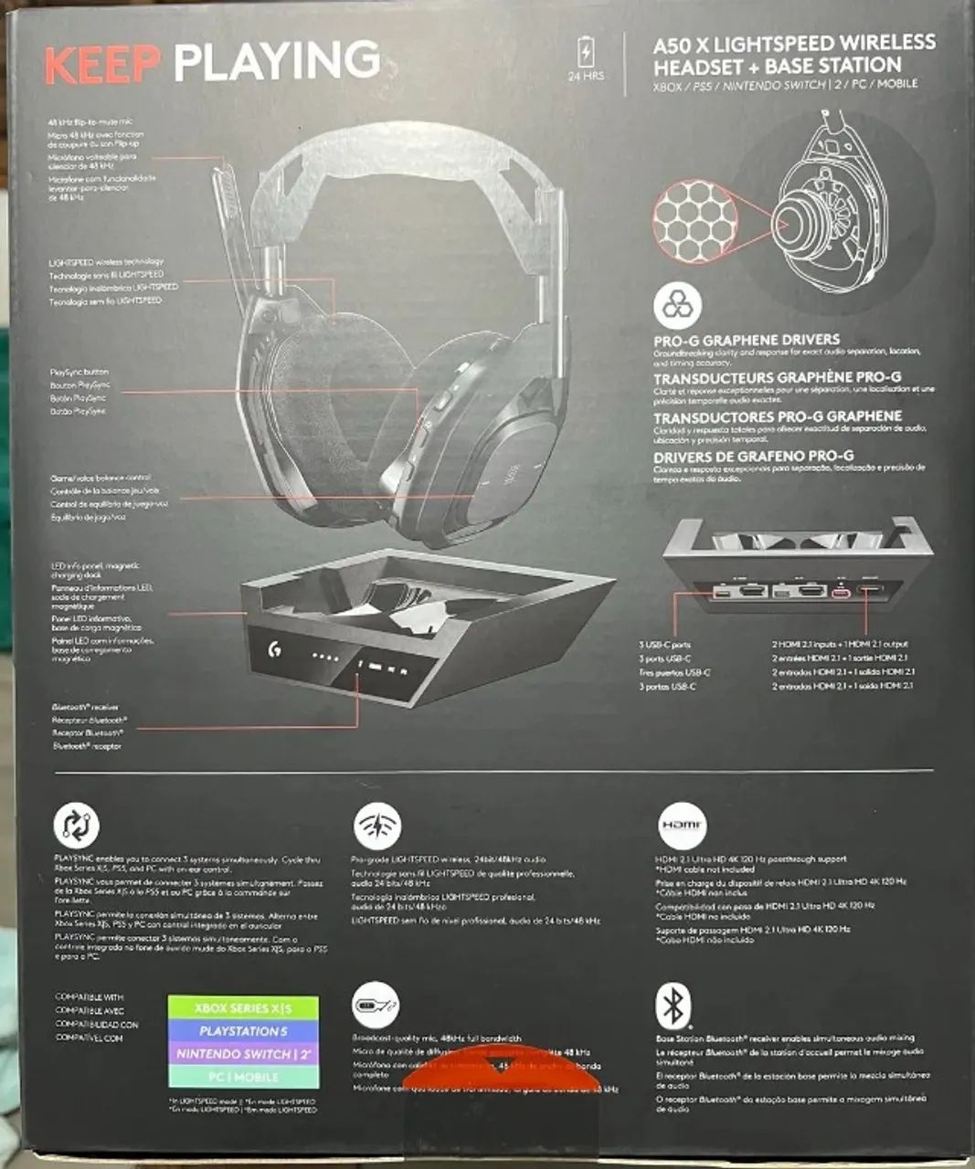 Logitech G Astro A50 X LIGHTSPEED - Foto 2