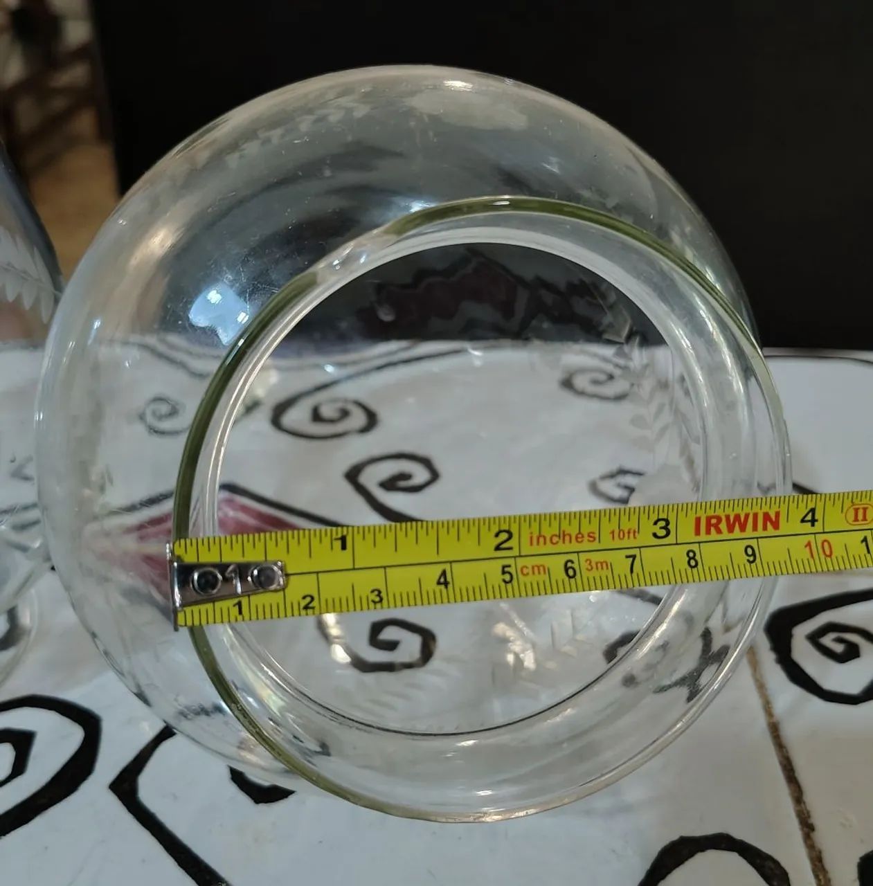 2 Cúpulas de Vidro Antigas elegantes usadas - Foto 3