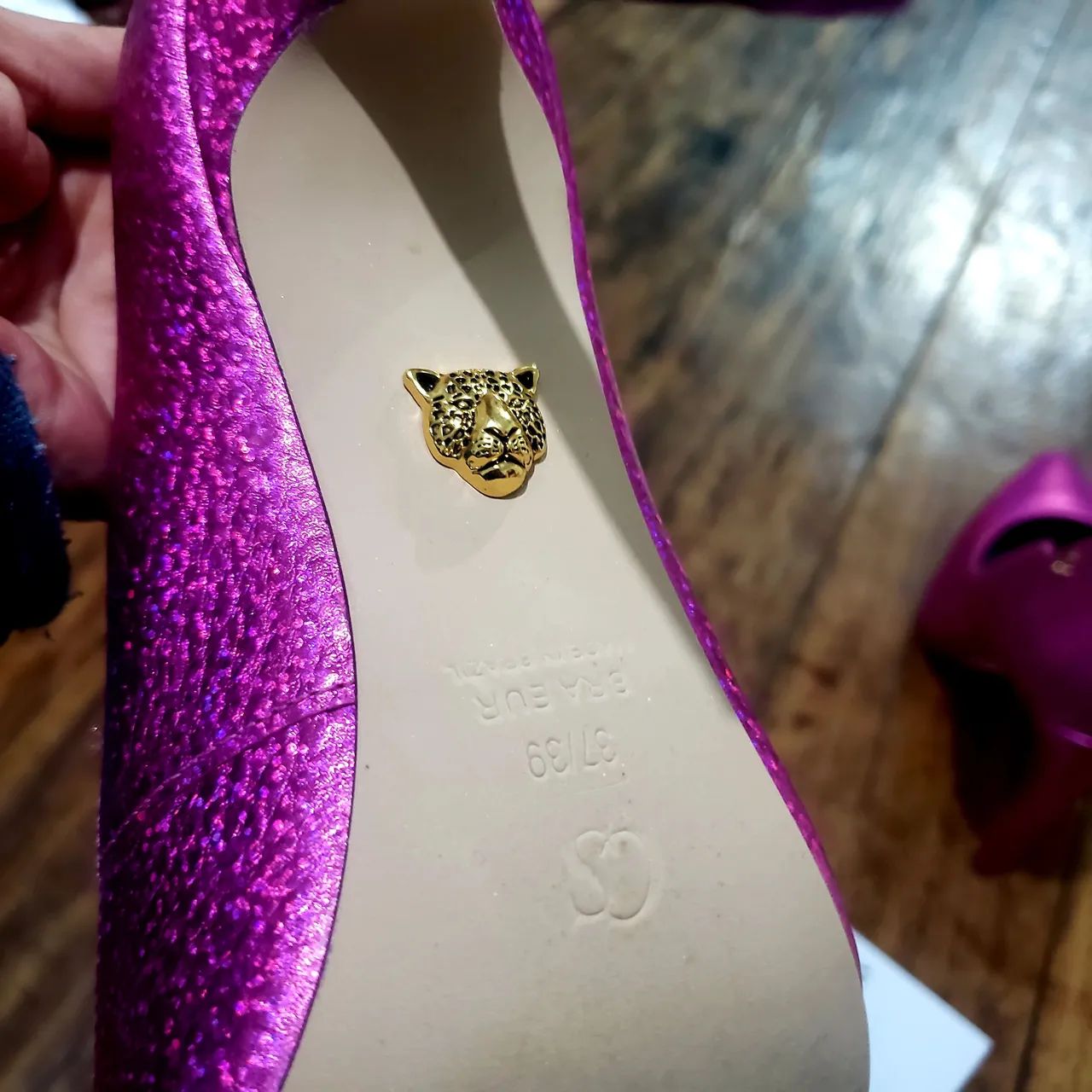 Sapato scarpin Carmen Steffens 37, couro  legítimo  - Foto 3