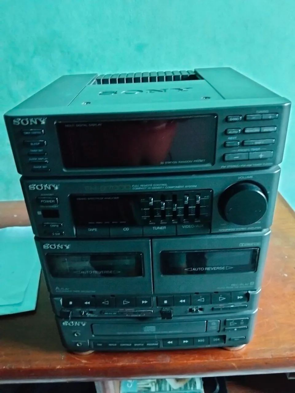 Mini system Sony funcionando  - Foto 4