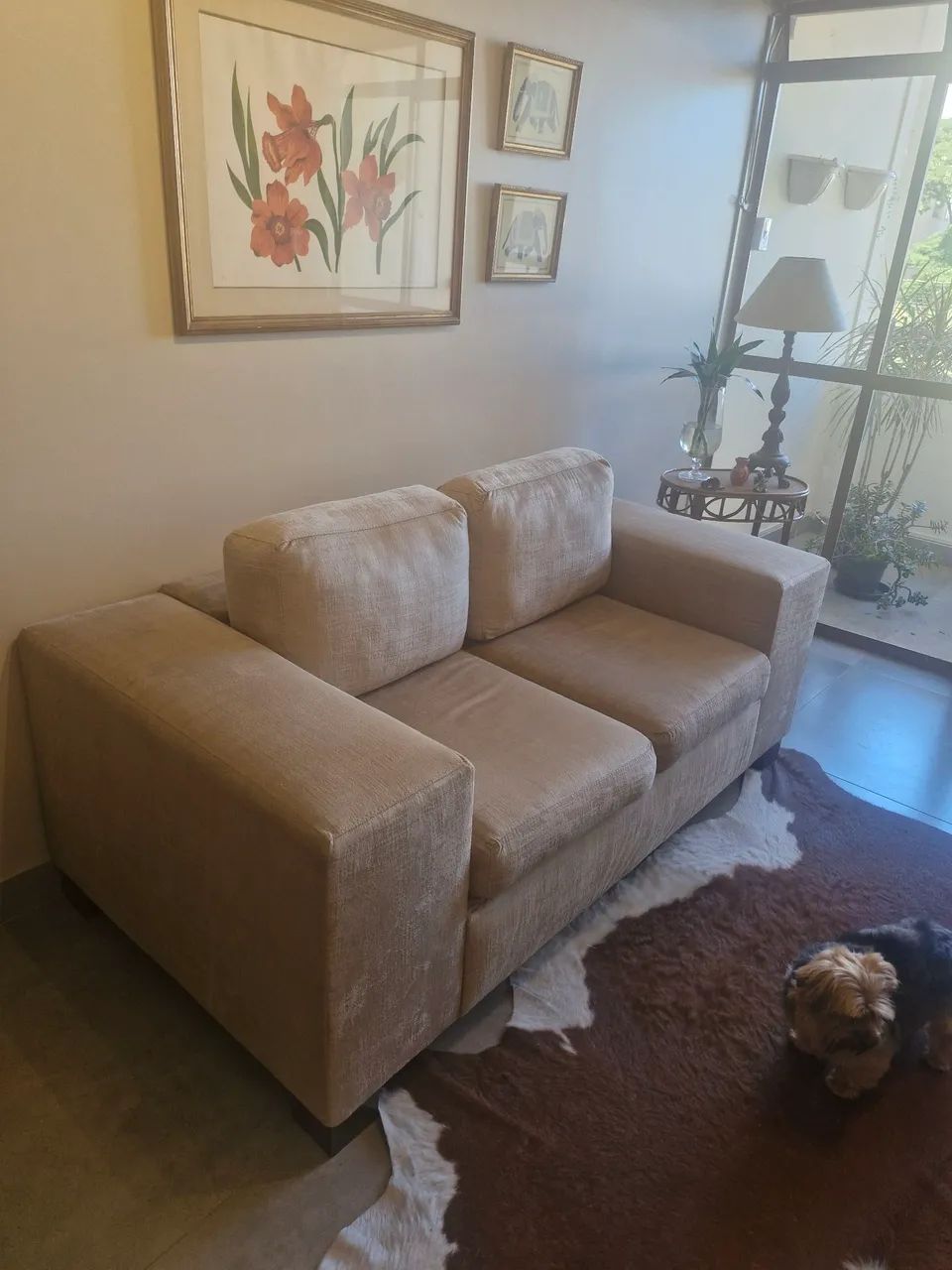 Sofa semi novo para apartamento pequeno - Foto 2