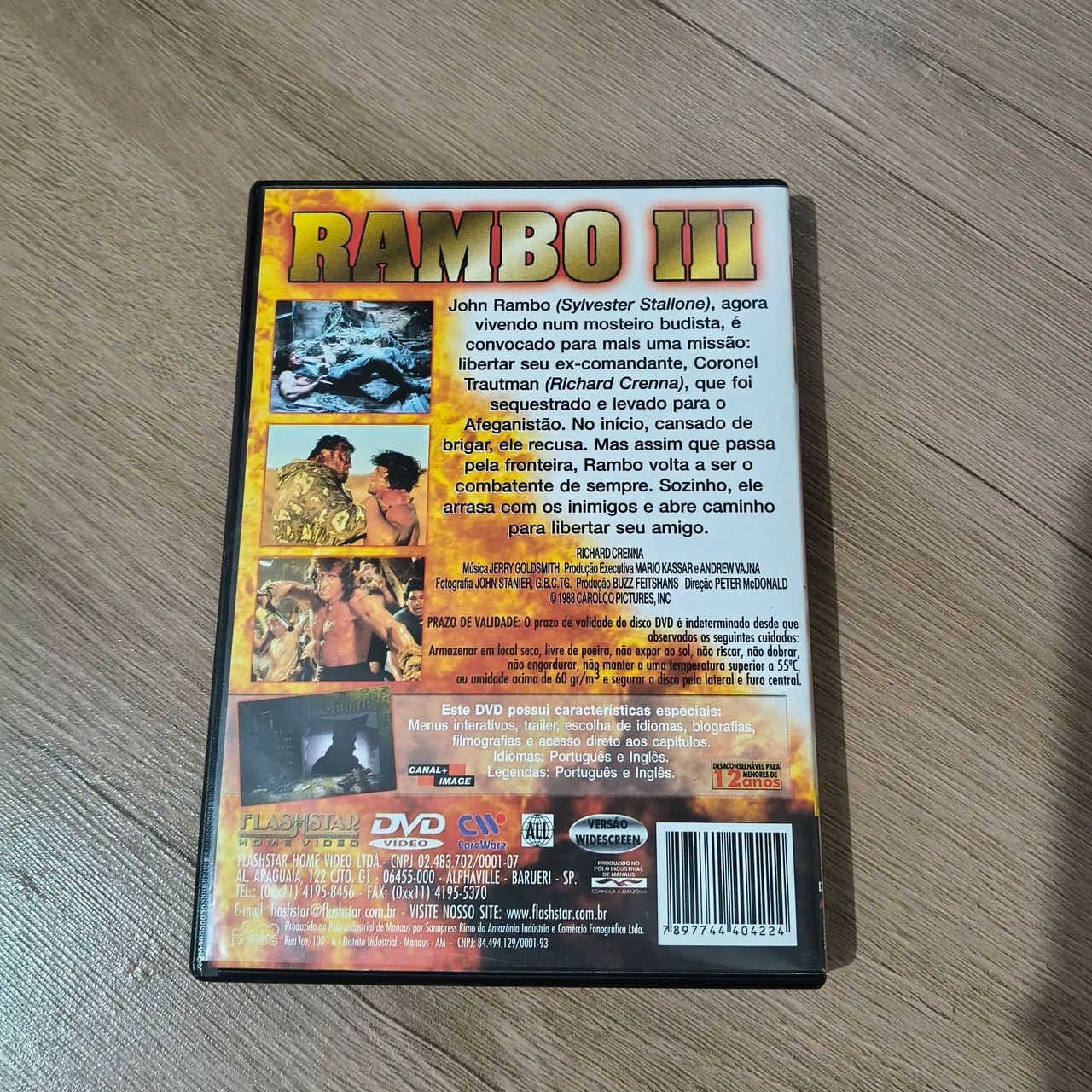 Dvd Rambo 3 - Original  - Foto 3