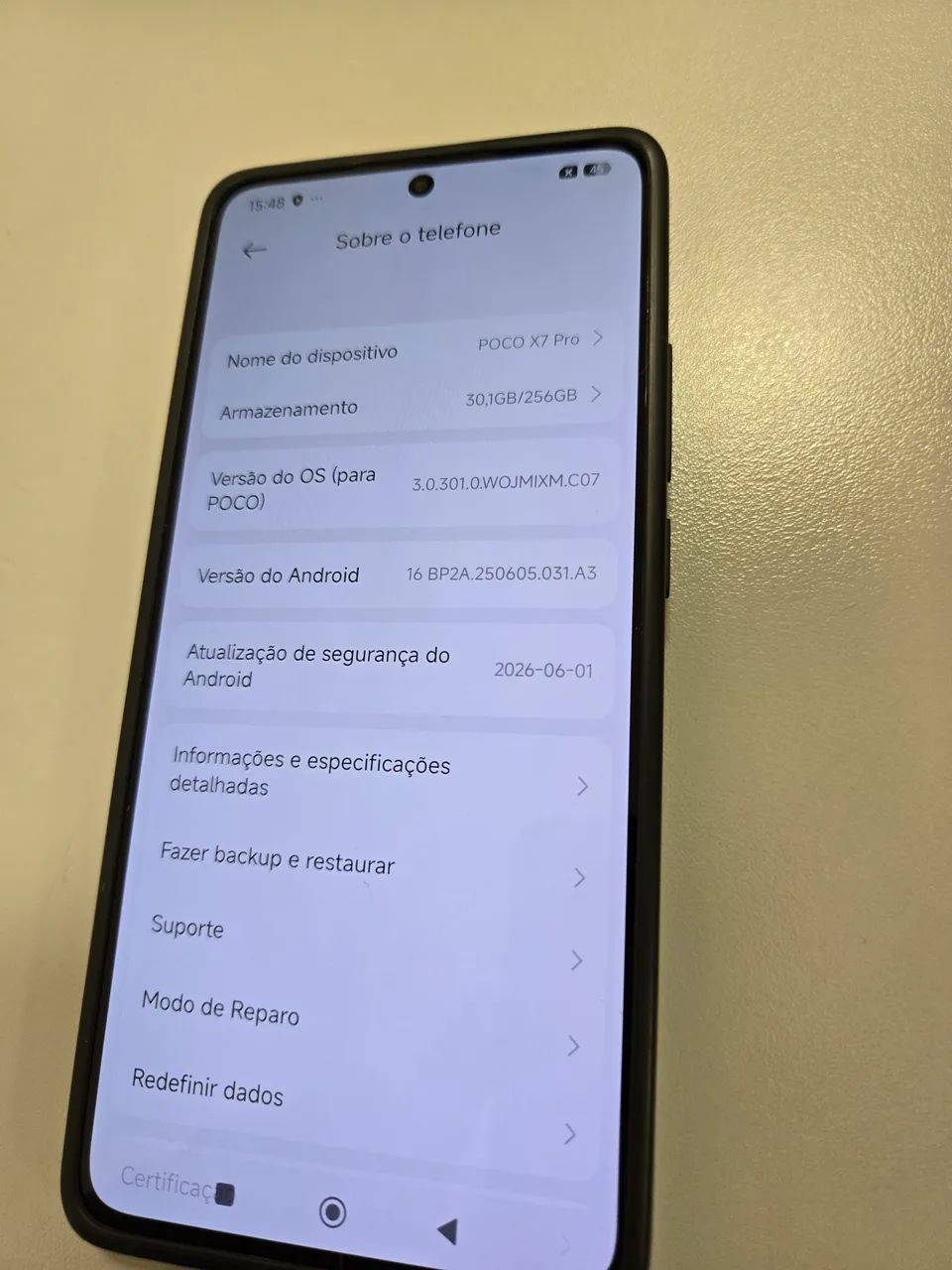 Poco X7 Pro impecável  - Foto 3