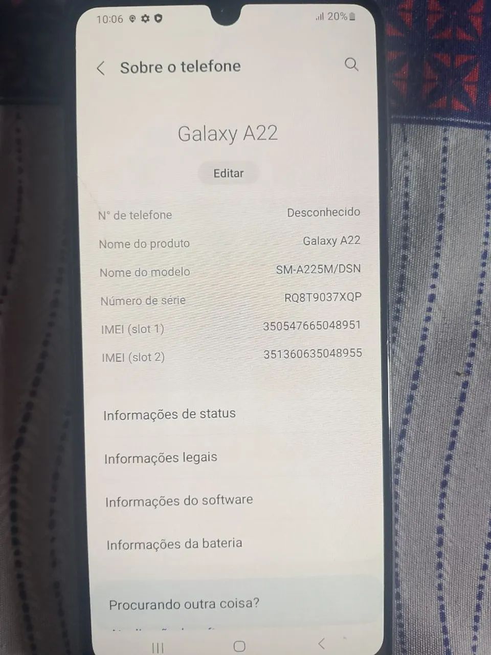 Samsung Galaxy A22  - Foto 2