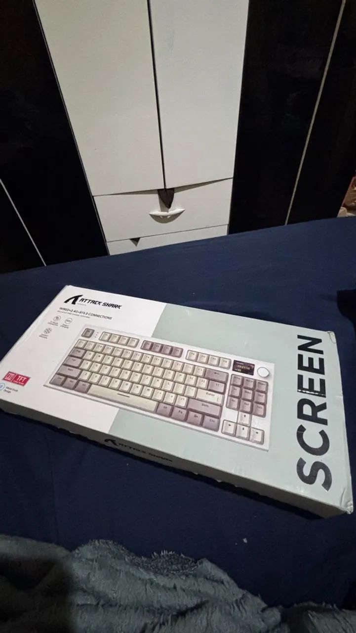 Teclado mecânico gamer Attack Shark k86 - Foto 2