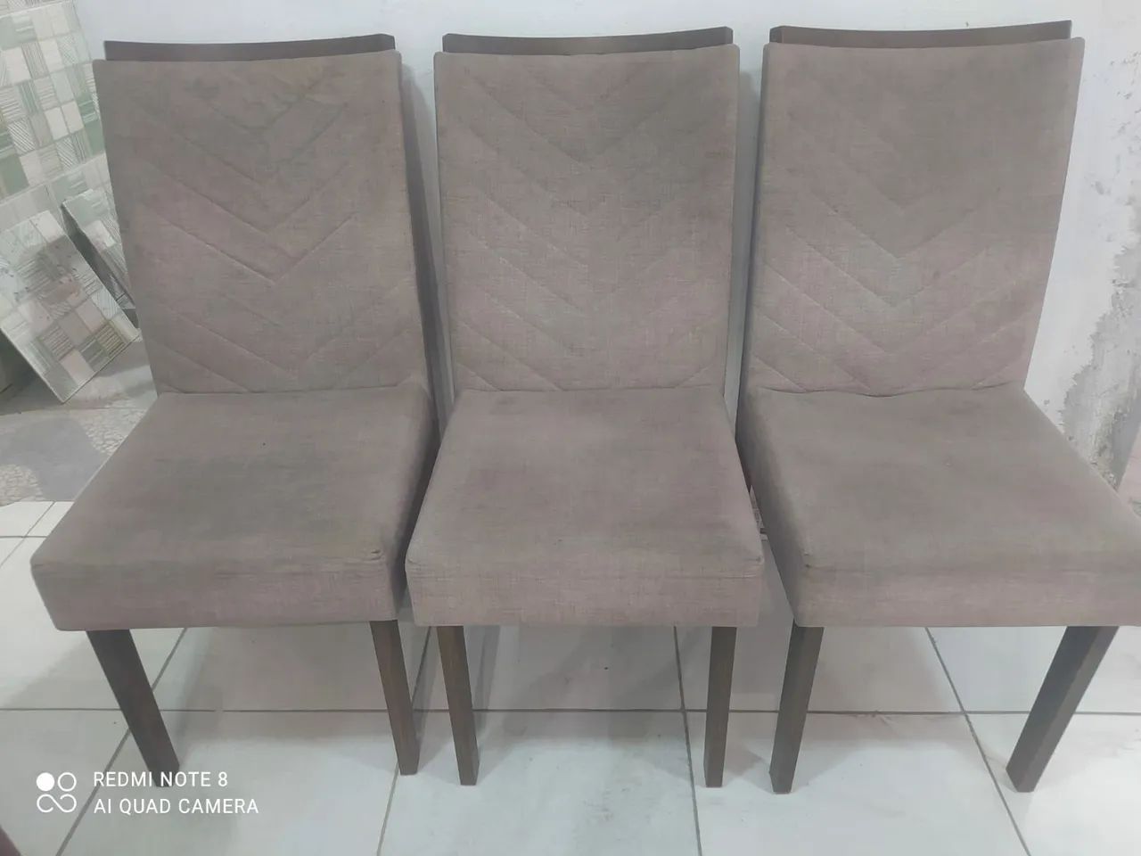  6 Cadeiras pra mesa almofadas  - Foto 3