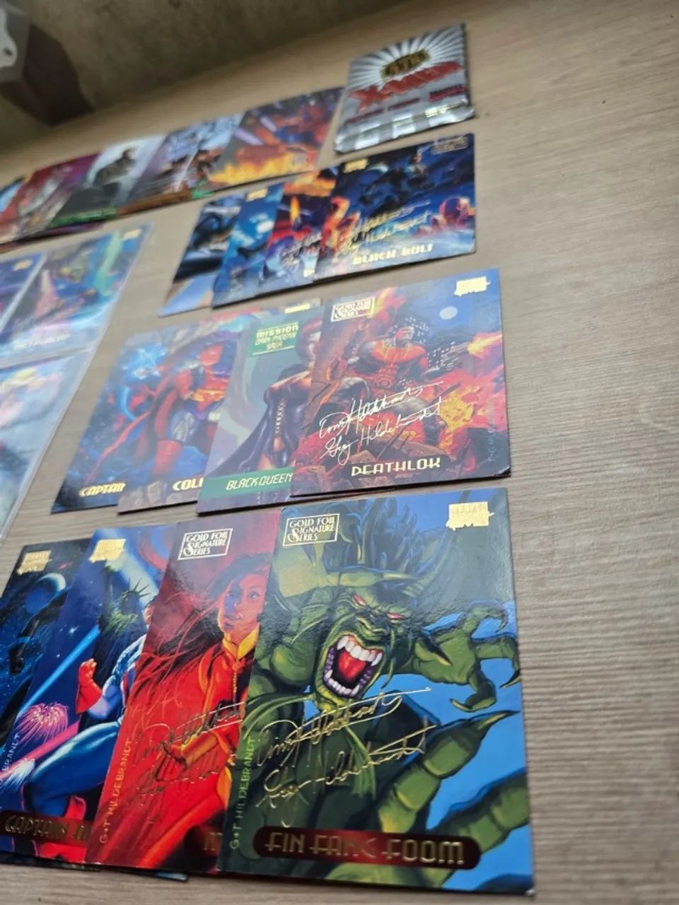 Lote Cards Raras Dc E Marvel 1992, 1993, 1994, 1995, Fleer - Foto 3