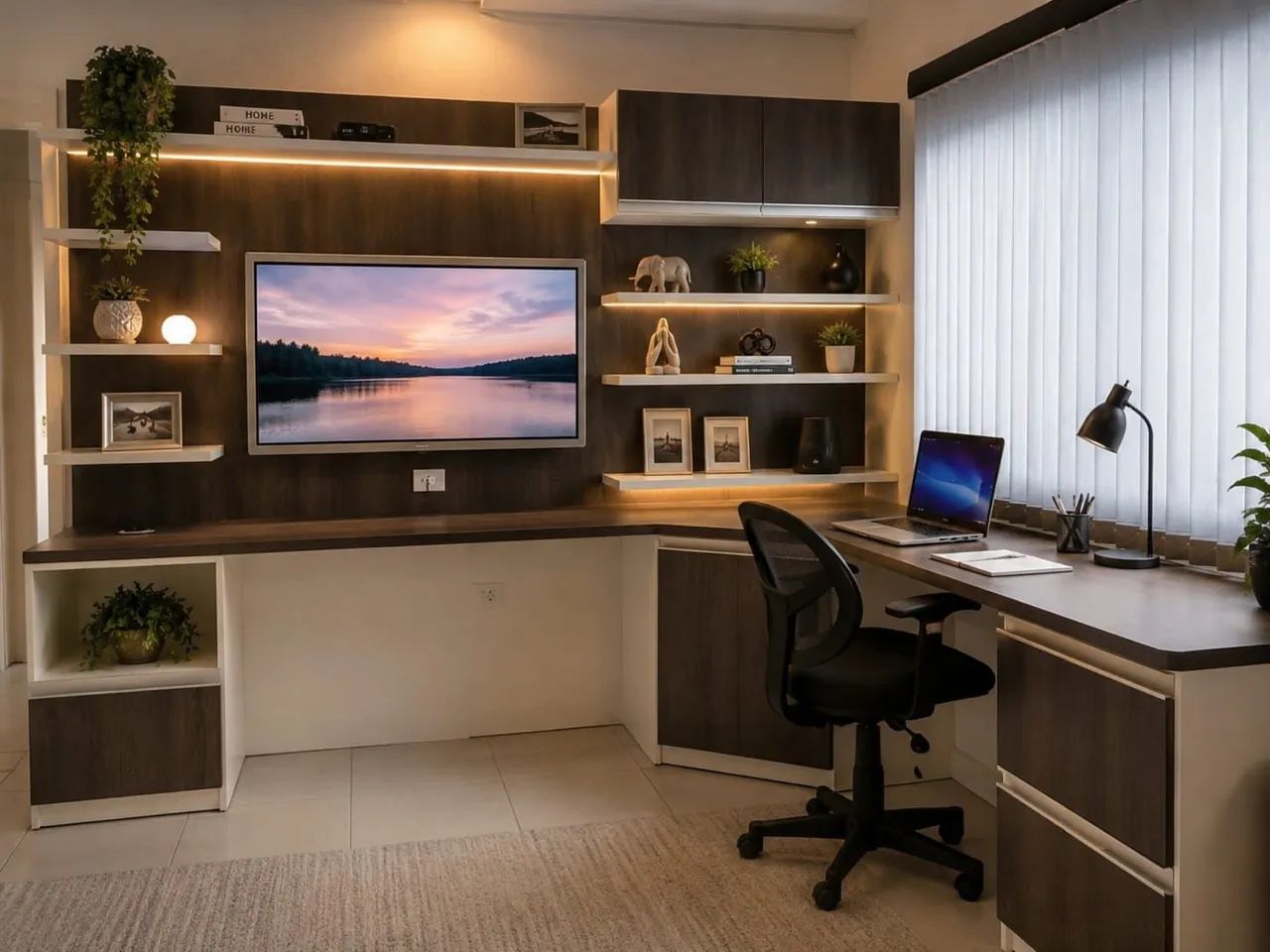 Móvel planejado home office, quarto gamer - Foto 2