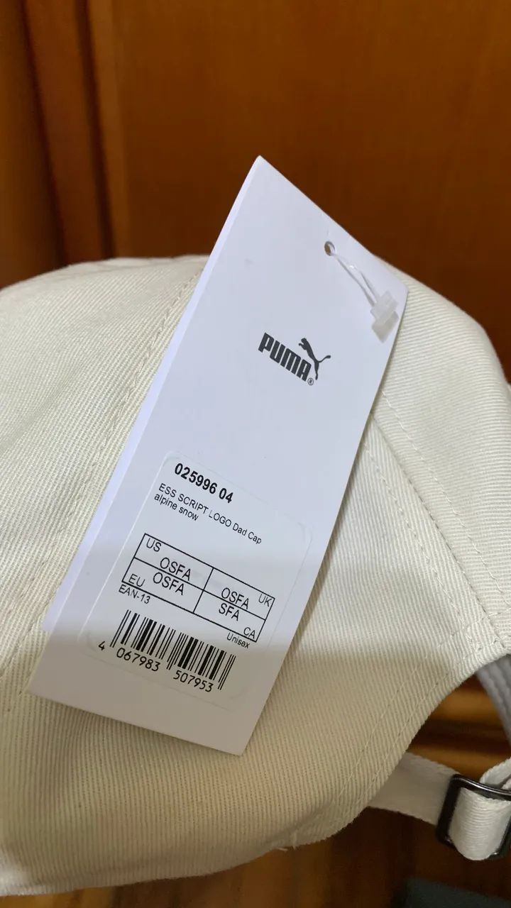 Boné Puma original - Bege  - Foto 3