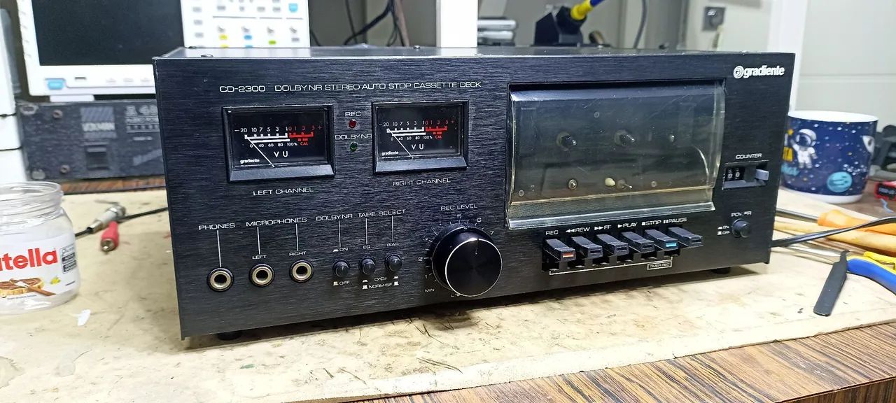 Tape deck / Toca fitas Gradiente CD-2300