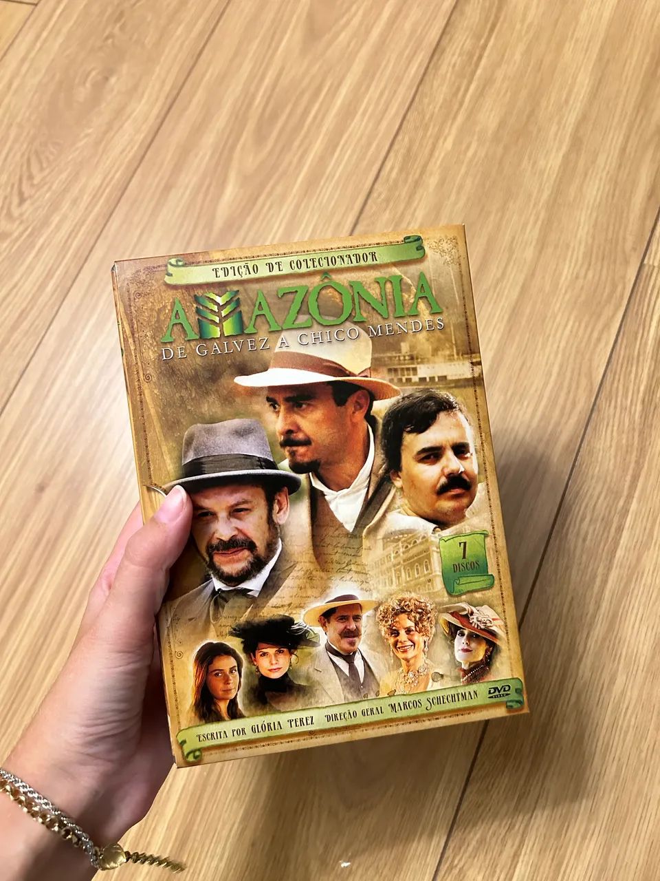 Box de DVD miniserie Amazônia 