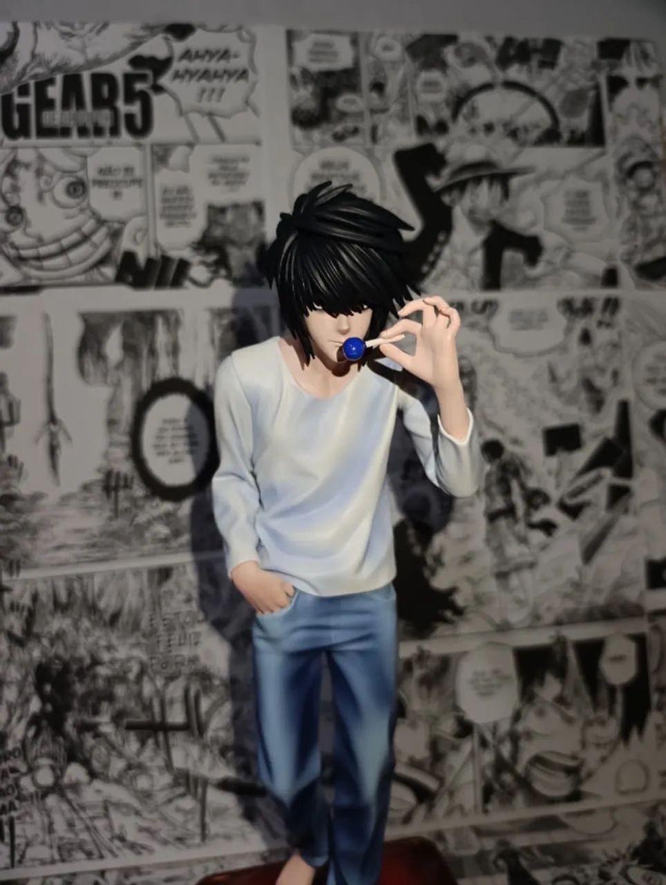 OPORTUNIDADE | Action Figure L Lawliet 30cm Death Note - Foto 4