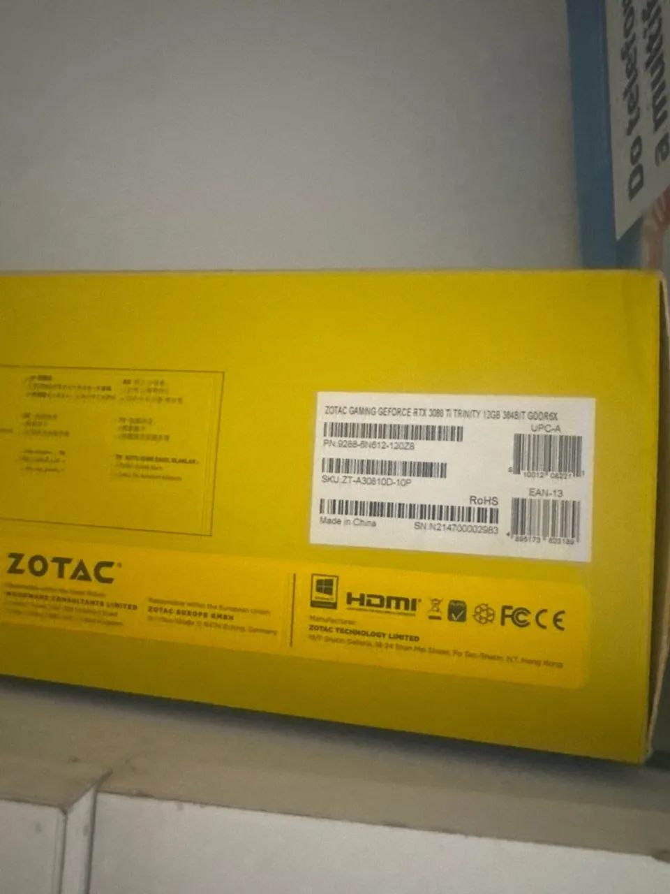 Placa Zotac gaming 