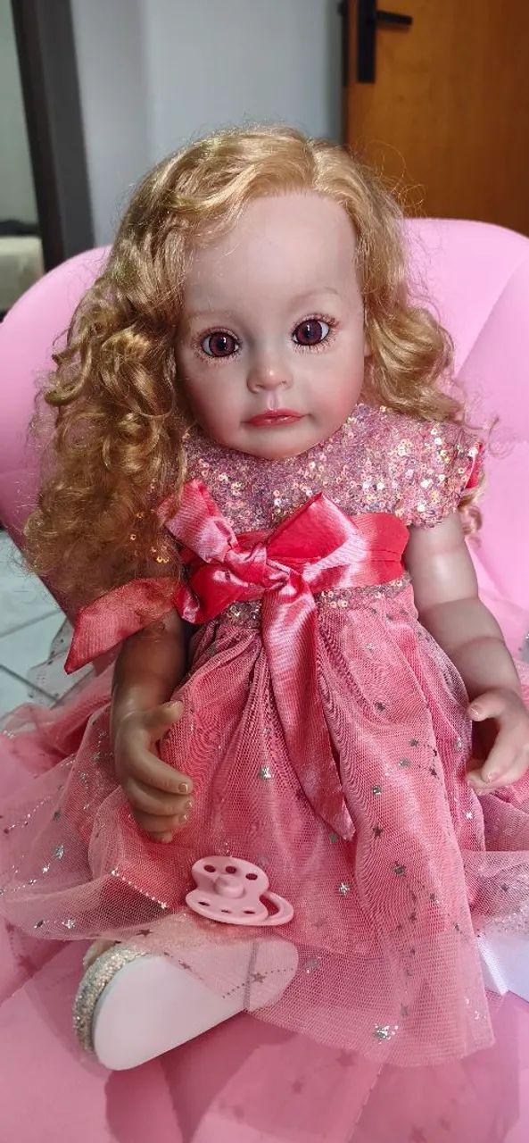 Boneca estilo reborn - Foto 3