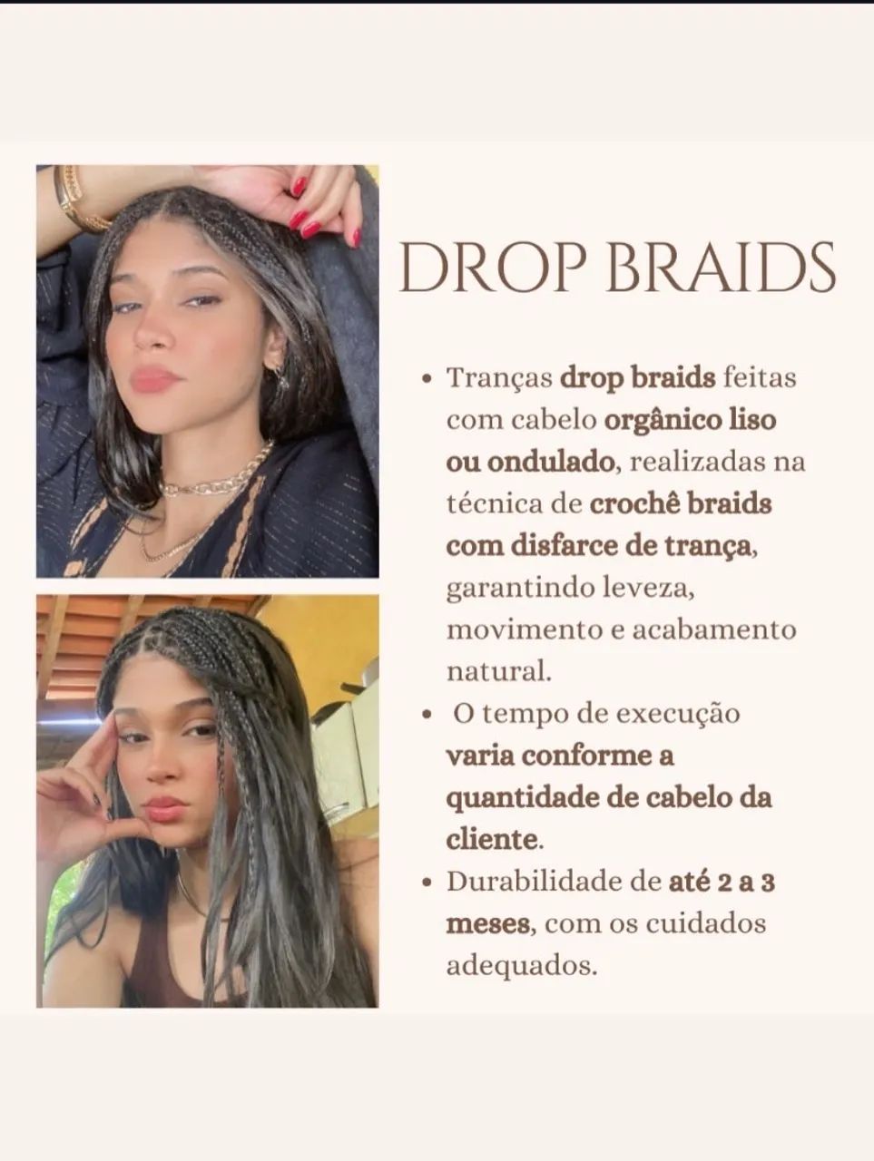 Tranças Box Braids e similares - Foto 2