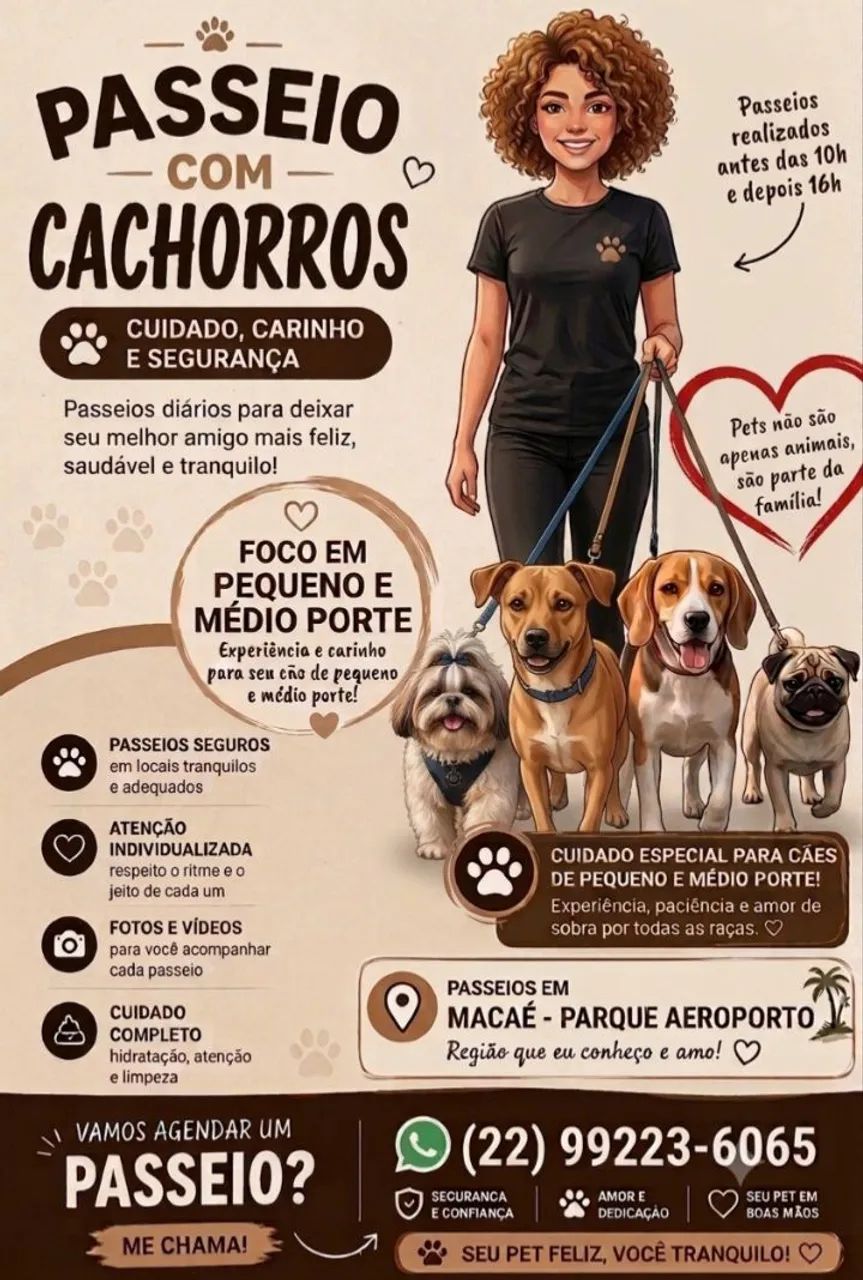 DOG WALKER - PASSEIO COM CÃES 