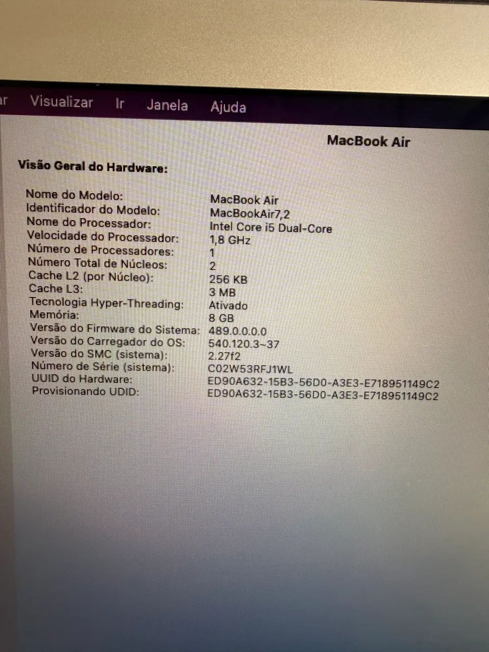 MacBook Air 2017 com bateria nova - Foto 3
