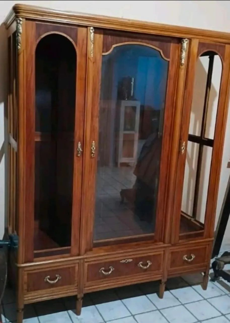 Cristaleira de peroba  - Foto 3
