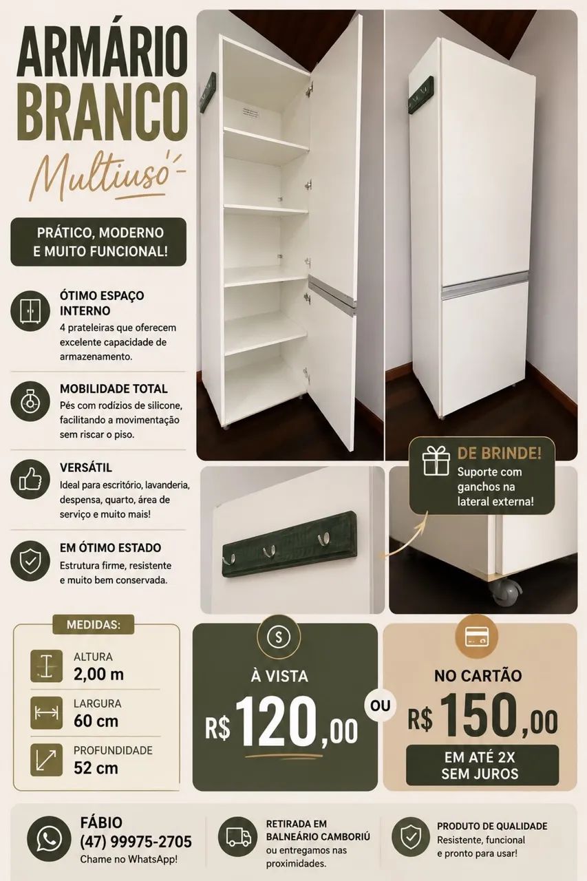 Armário multiuso 