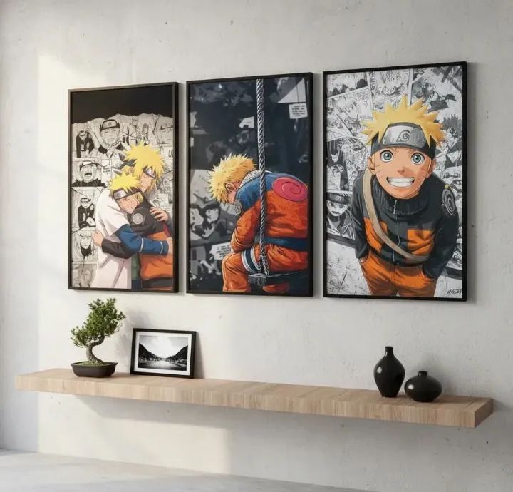 Placas decorativas anime | NARUTO 