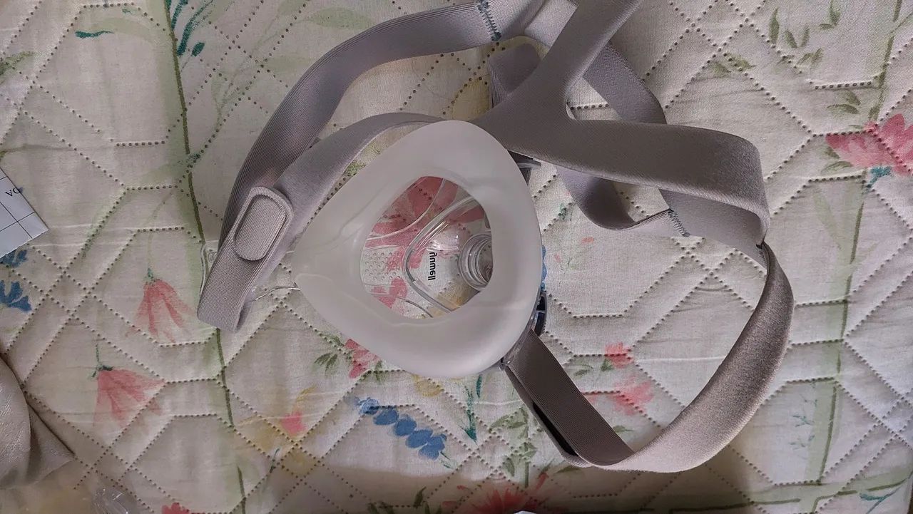 Máscara Facial Full Face para CPAP/BiPAP<br><br> *Yuwell VF-01 Full Face Mask* - Foto 3