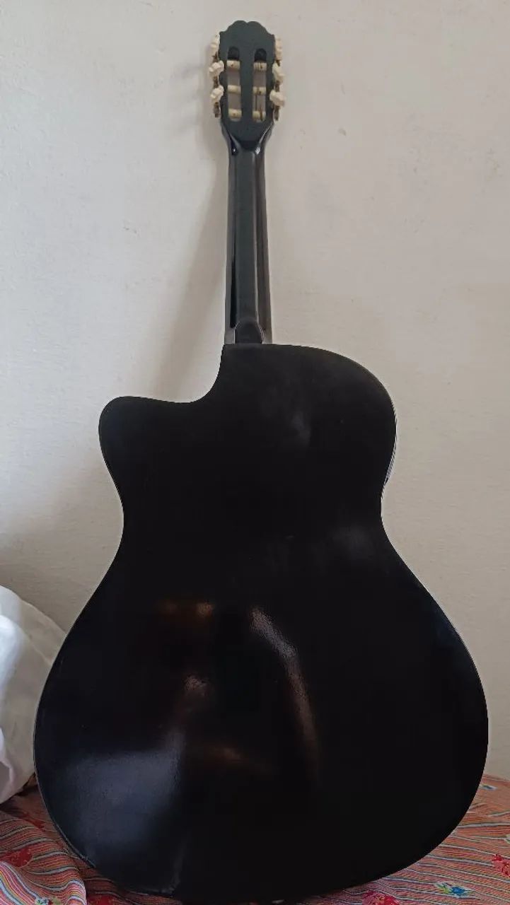 Violão Waldman Eletroacústico com Capa - Foto 4